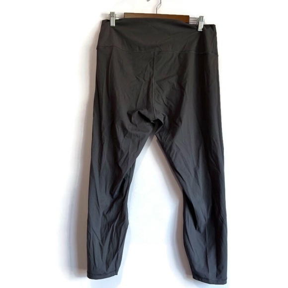 EUC EVERLANE Perform 24/7 Gray Nylon Blend Sustainable Leggings Ankle XXL - Picture 2 of 9